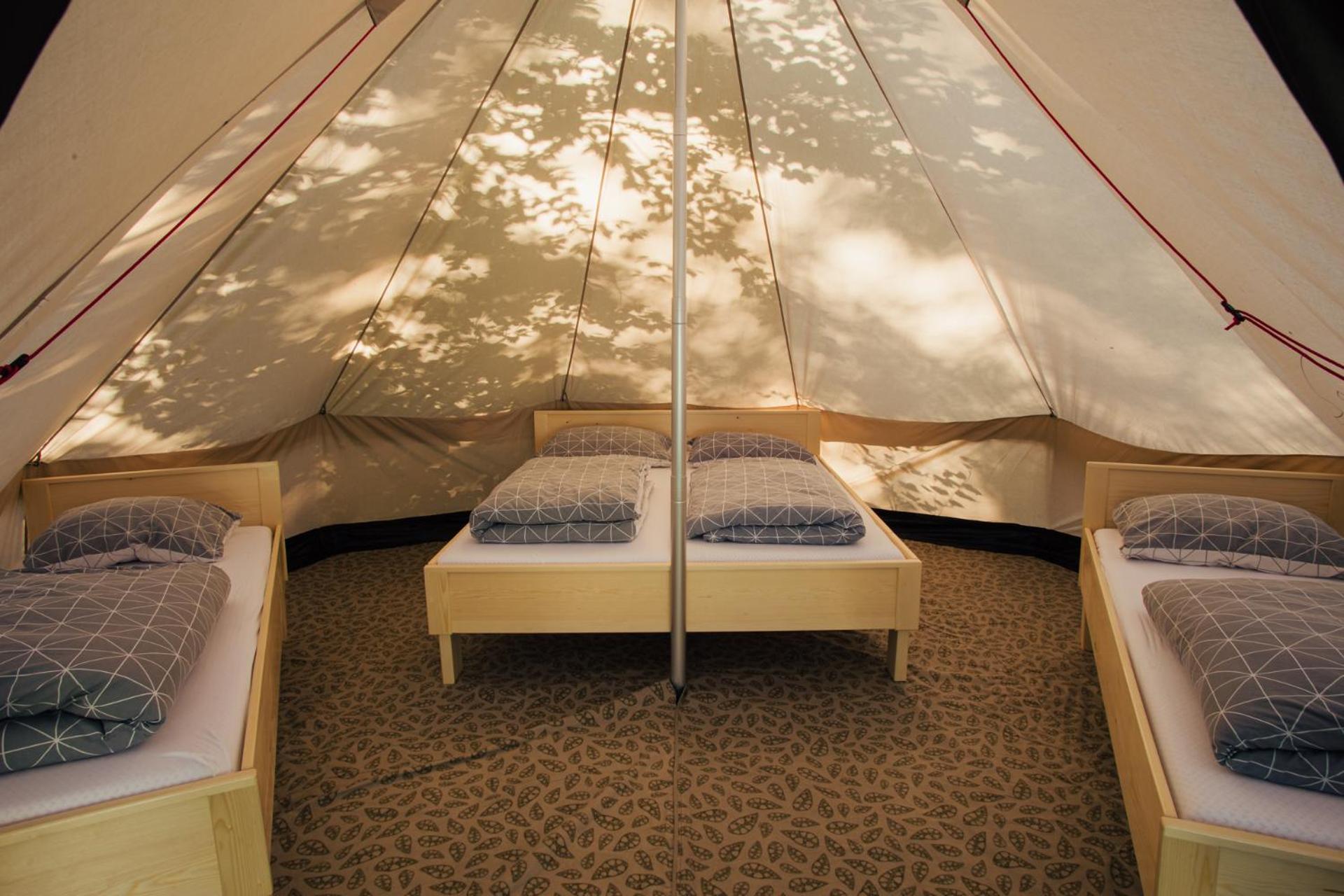 Forest Camping Mozirje Rom bilde