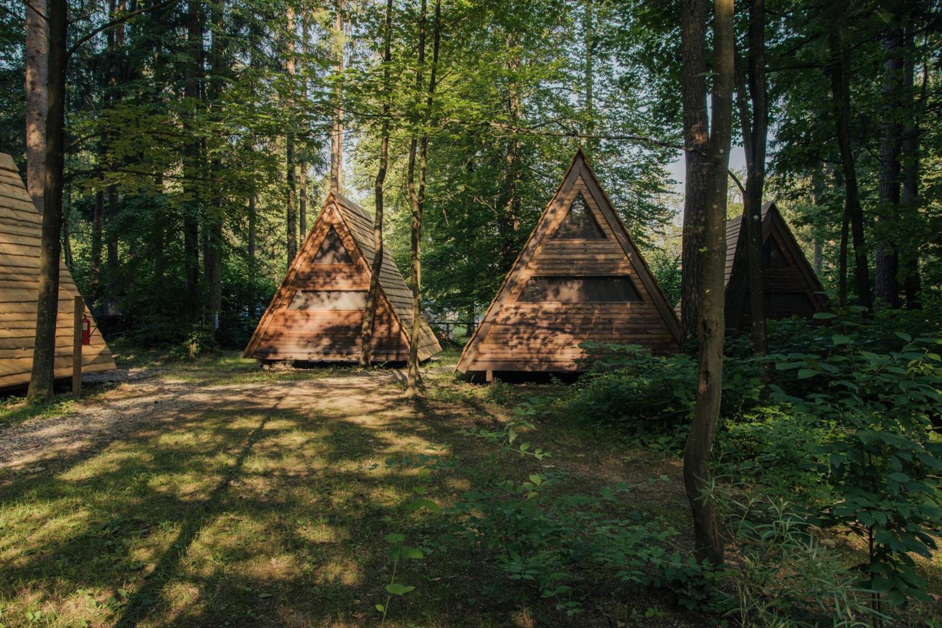 Forest Camping Mozirje Rom bilde