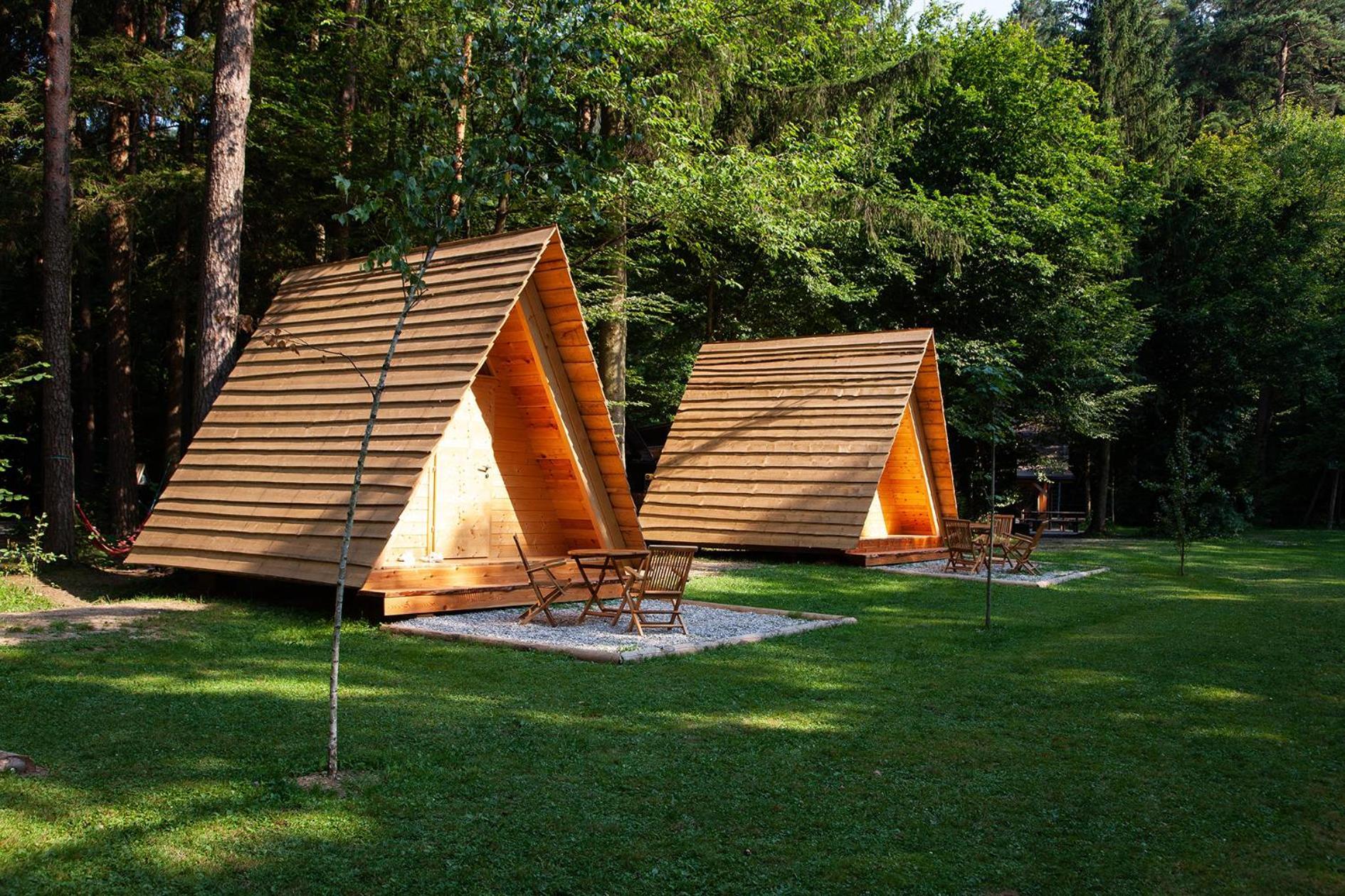 Forest Camping Mozirje Eksteriør bilde